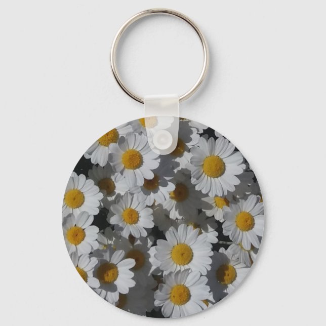 Chaveiro White Daisies (Frente)