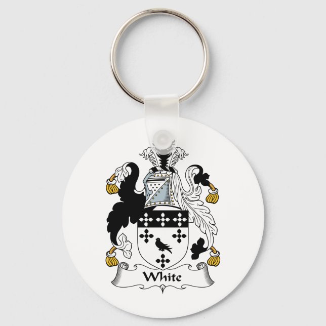Chaveiro White Family Crest (Frente)