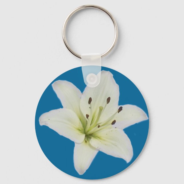 Chaveiro White Lily (Frente)