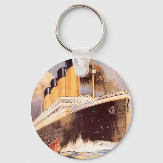Chaveiro White Star Line Logo (Verso)