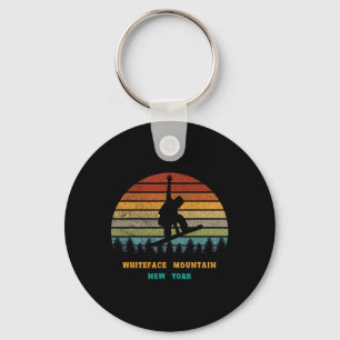 Chaveiro Whiteface Mountain New York Vintage Sun Snowboardi