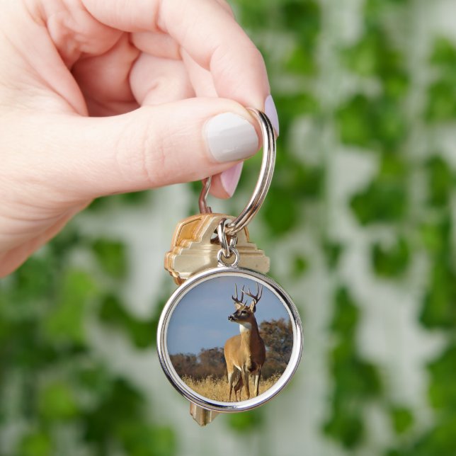 Chaveiro Whitetail Buck Key Chain (Mão)