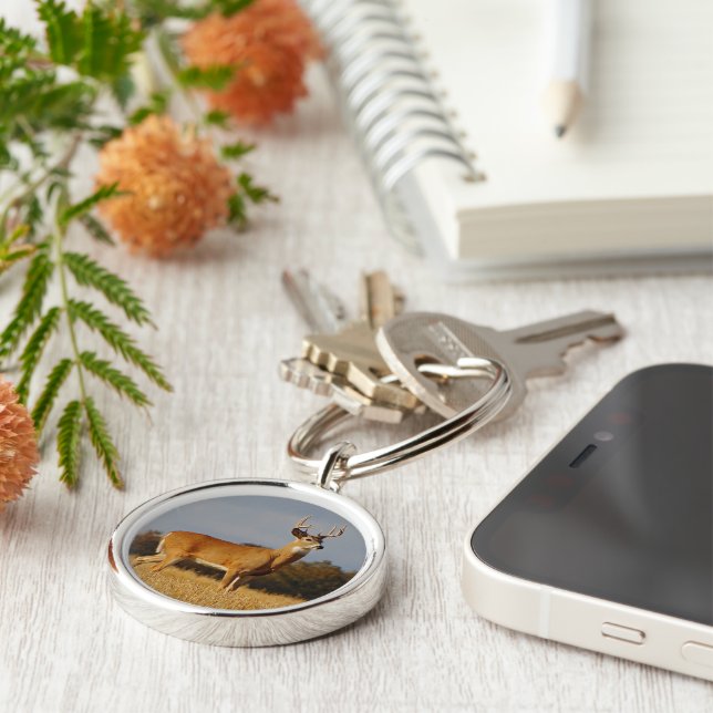 Chaveiro Whitetail Buck Key Chain (Lateral)