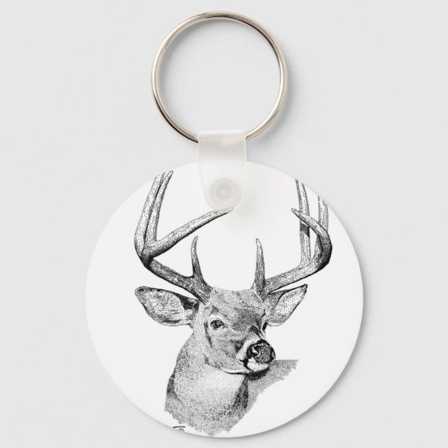 Chaveiro Whitetail Deer (Frente)