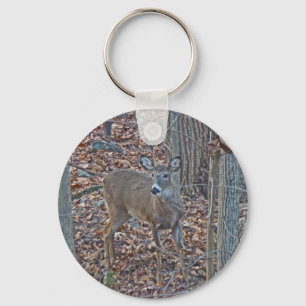 Chaveiro Whitetail Deer Spike Buck
