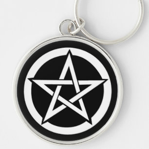Chaveiro Wiccan Pentagram Samhain Halloween