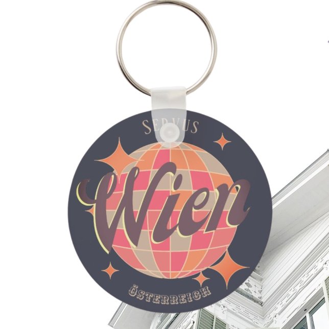 Chaveiro Wien Viena Österreich Áustria Retro (Criador carregado)