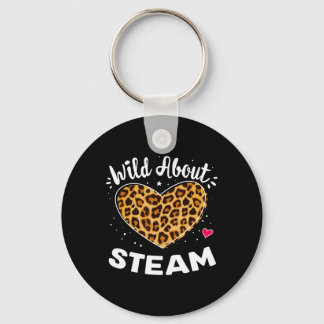 Chaveiro Wild About Steam Leopard Squad Stem Byck To School