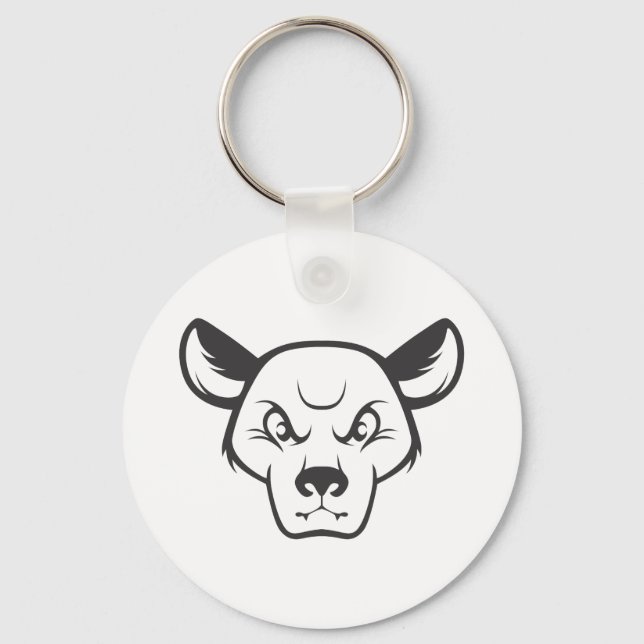 Chaveiro Wild Fossa Cat (Frente)