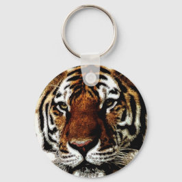 Chaveiro Wild Tiger Trabalho de arte