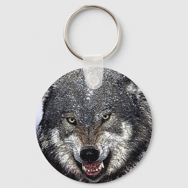 Chaveiro Wild Wolf (Frente)