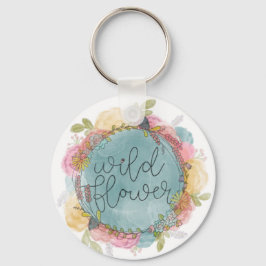 Chaveiro Wildflower Wreath Floral