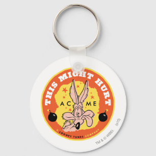 Chaveiro Wile E Coyote Acme - Isto Pode Dificultar