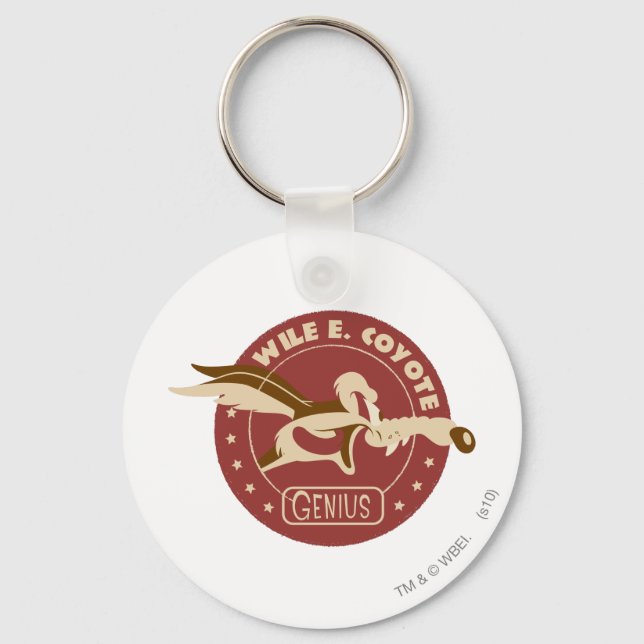 Chaveiro Wile E. Coyote Genius (Frente)