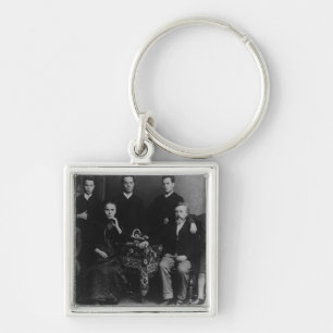 Chaveiro Wilhelm Liebknecht e sua família