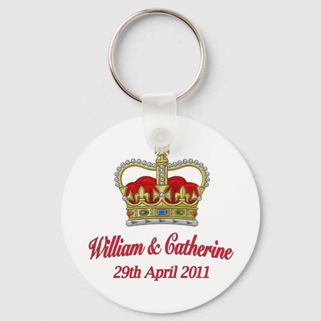 Chaveiro William & Catherine 29 de abril de 2011 (Frente)