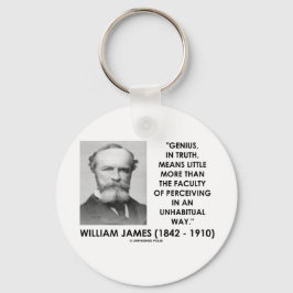 Chaveiro William James Genius Percebendo Uma Maneira Inhabi