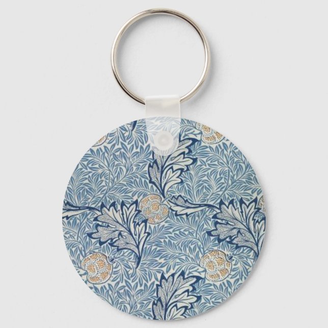 Chaveiro William Morris Apple Fllower Design (Frente)