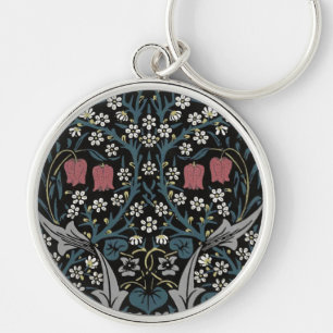 Chaveiro William Morris Blackthorn Floral Art Nouveau