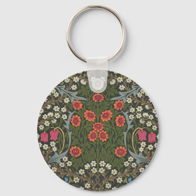 Chaveiro William Morris Blackthorn Garden Flower Classic (Frente)