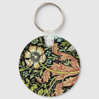Chaveiro William Morris Flower design