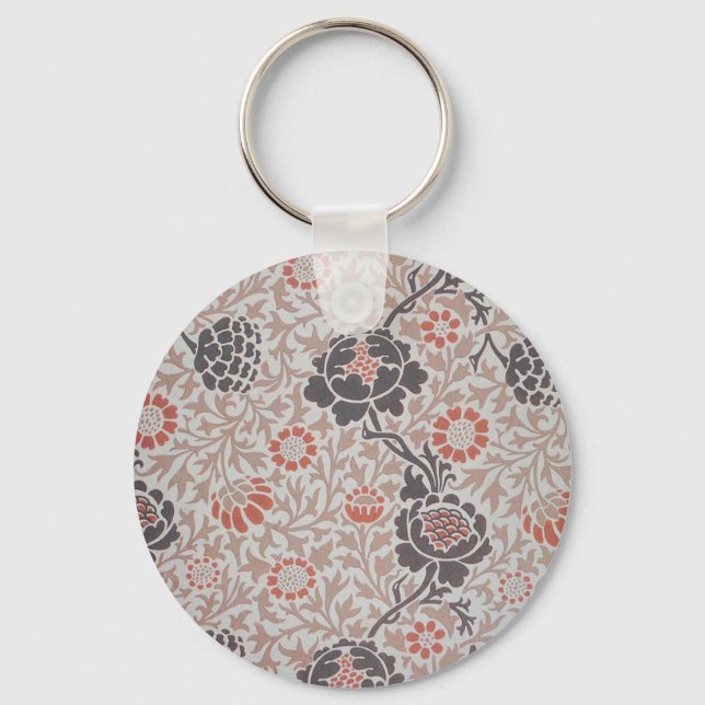 Chaveiro William Morris Flower Grafton Wallpaper (Frente)