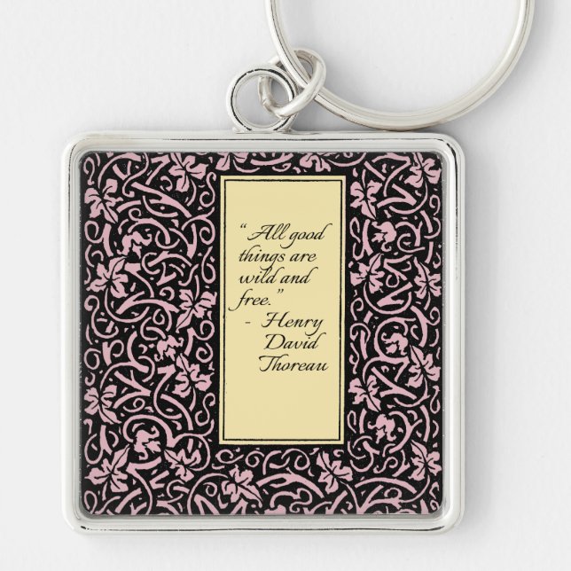 Chaveiro William Morris Grapevine Wallpaper Padrão (Frente)