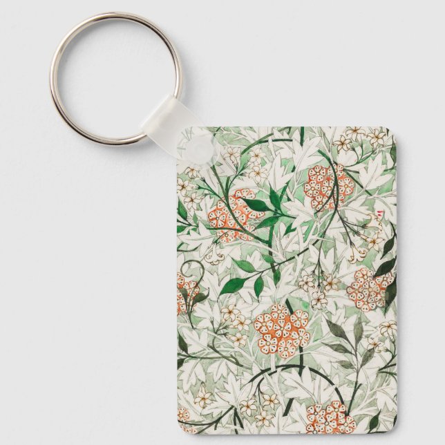 Chaveiro William Morris Jasmine Garden Flower Classic (Frente)