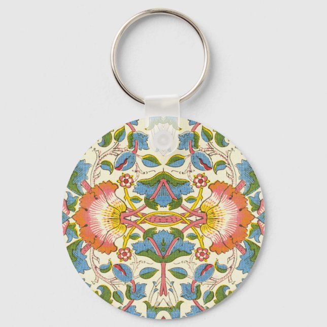 Chaveiro William Morris Loddon Blossom Padrões Florais (Frente)