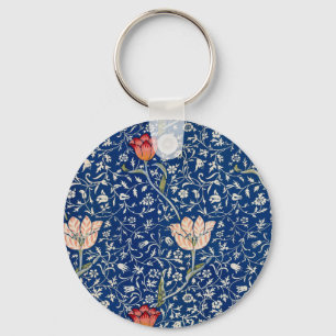 Chaveiro William Morris Medway Blue Floral