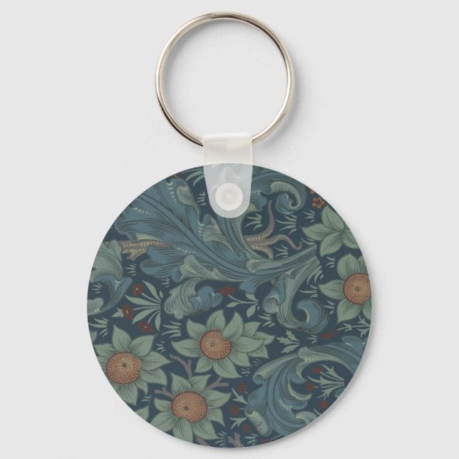Chaveiro William Morris Orchard Pattern Art (Frente)
