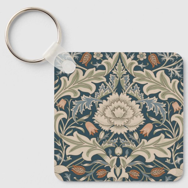 Chaveiro William Morris Severn Floral Garden Flower Classic (Frente)