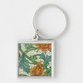 Chaveiro William Morris Solteiro Stem Vintage Flores Florai