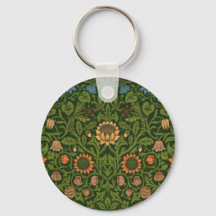 Chaveiro William Morris Violet e Columbine Art Rug