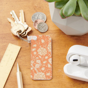 Chaveiro William Morris Wild Tulip famoso padrão