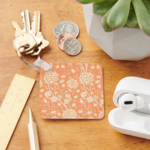 Chaveiro William Morris Wild Tulip famoso padrão