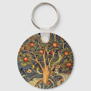 Chaveiro William Morris Woodpecker Pré-Raphaelite