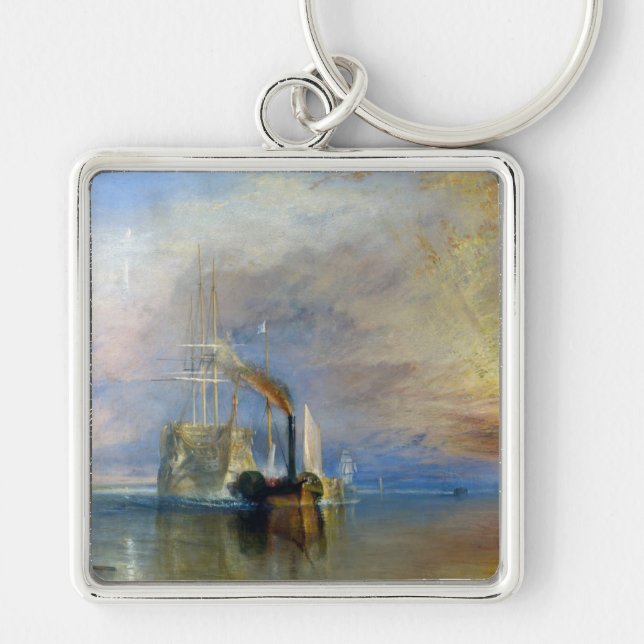 Chaveiro William Turner - O Fighting Temeraire (Frente)