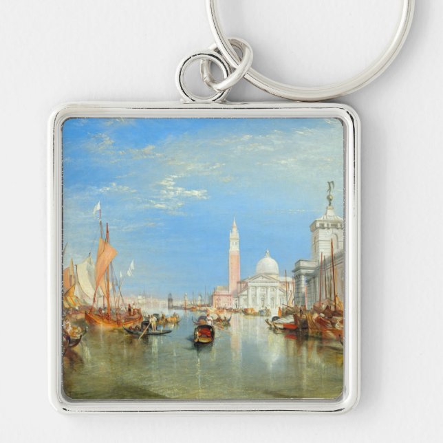 Chaveiro William Turner - Veneza, Dogana & San Giorgio (Frente)