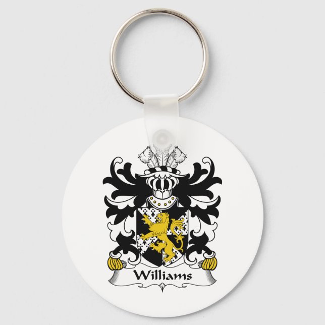 Chaveiro Williams Family Crest (Frente)