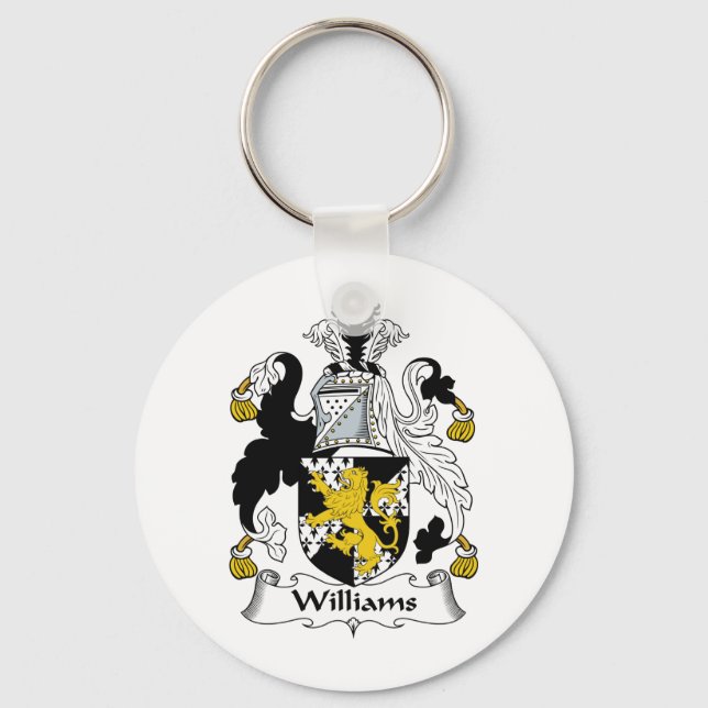Chaveiro Williams Family Crest (Frente)