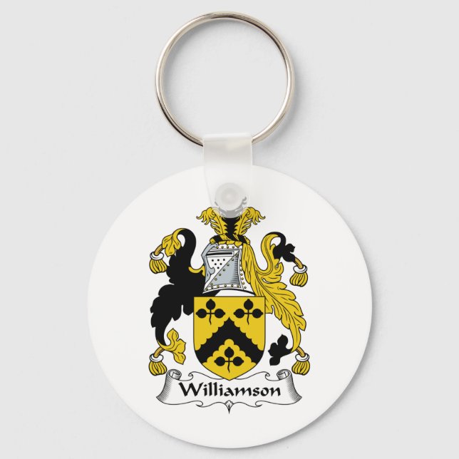 Chaveiro Williamson Family Crest (Frente)