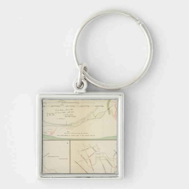 Chaveiro Wilmington, Ft Caswell, Ilha de Smith, Augusta (Frente)