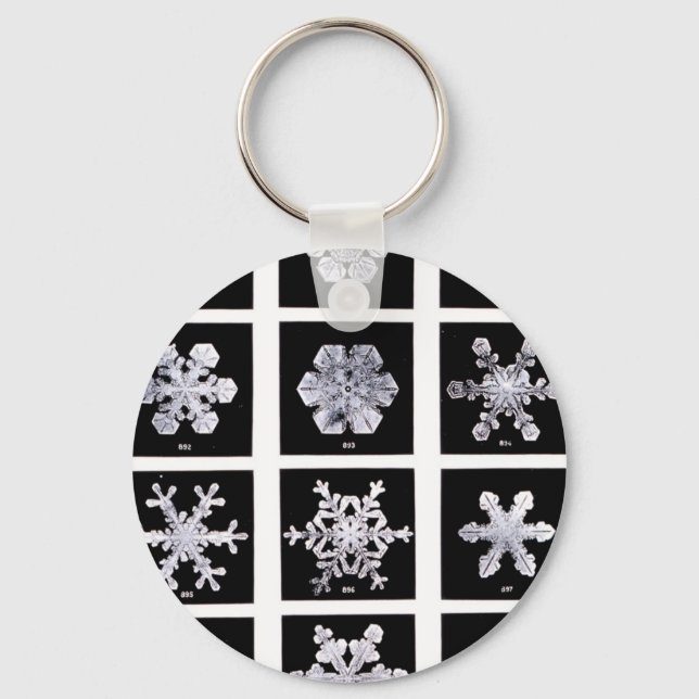 Chaveiro Wilson Bentley Snowflakes (Frente)