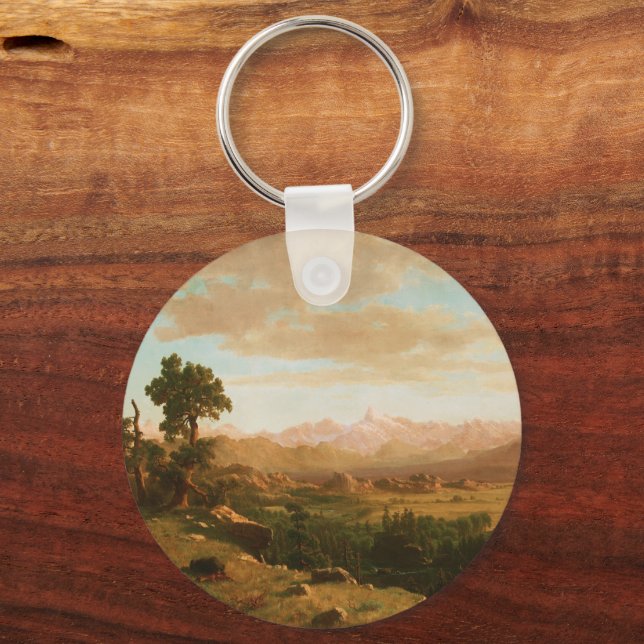 Chaveiro Wind River Country - Albert Bierstadt (Frente)