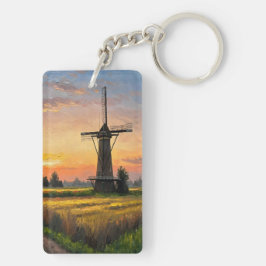 Chaveiro Windmill In The Countryside