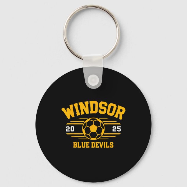 Chaveiro Windsor Blue Devils Futebol Byll 2025  (Frente)