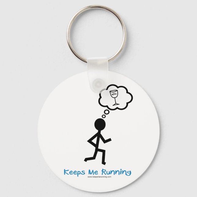 Chaveiro Wine - Keeps Me Running (Frente)