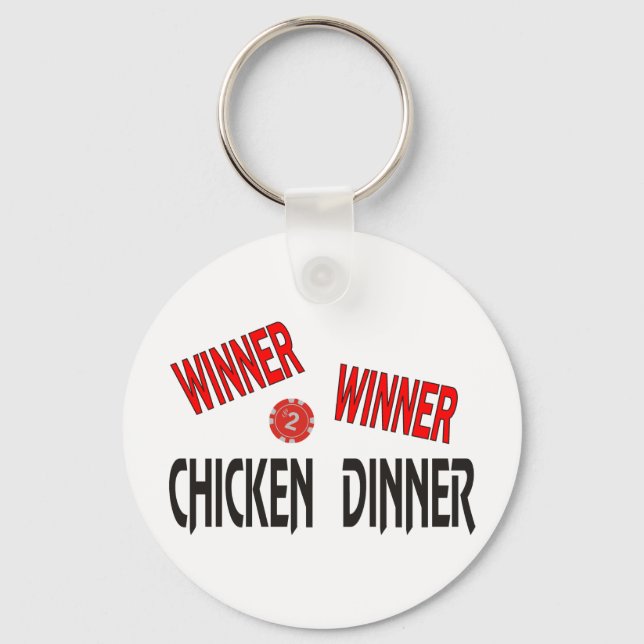 Chaveiro Winner Winner Chicken Dinner (Frente)
