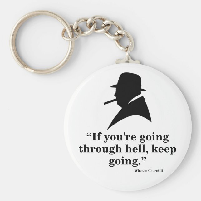 Chaveiro Winston Churchill Keyring - Cotação 1 (Frente)